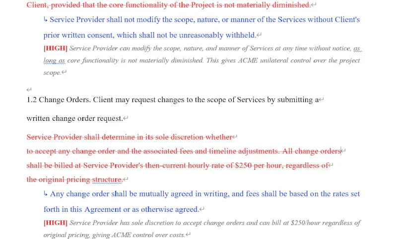 ContractReview screenshot 3