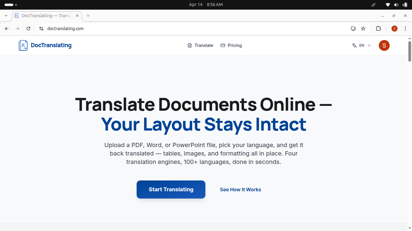 DocTranslating gallery image