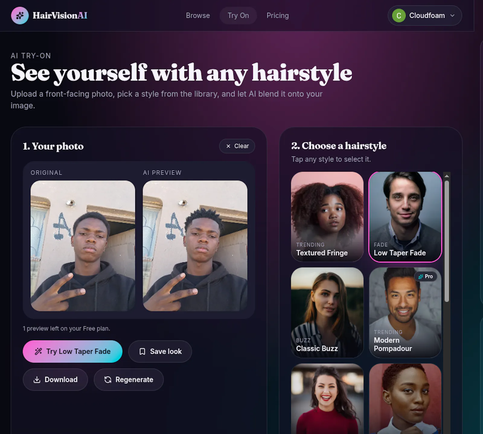 HairVisionAI screenshot 4