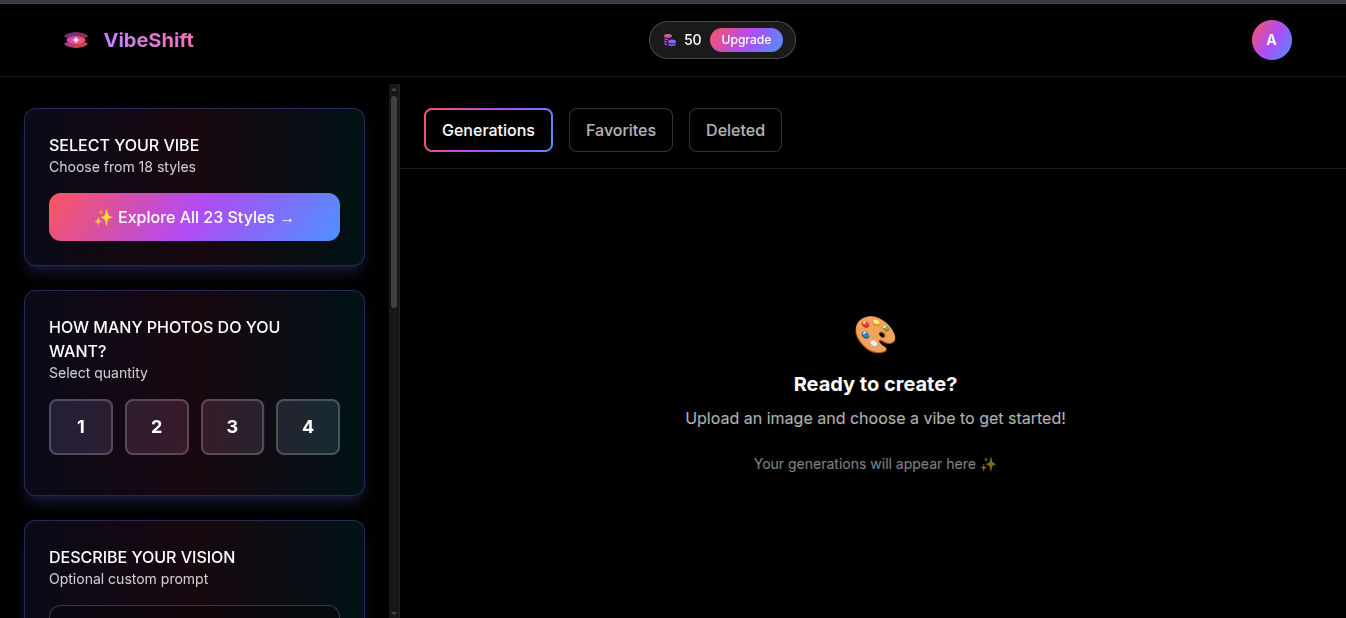 Vibeshift gallery image