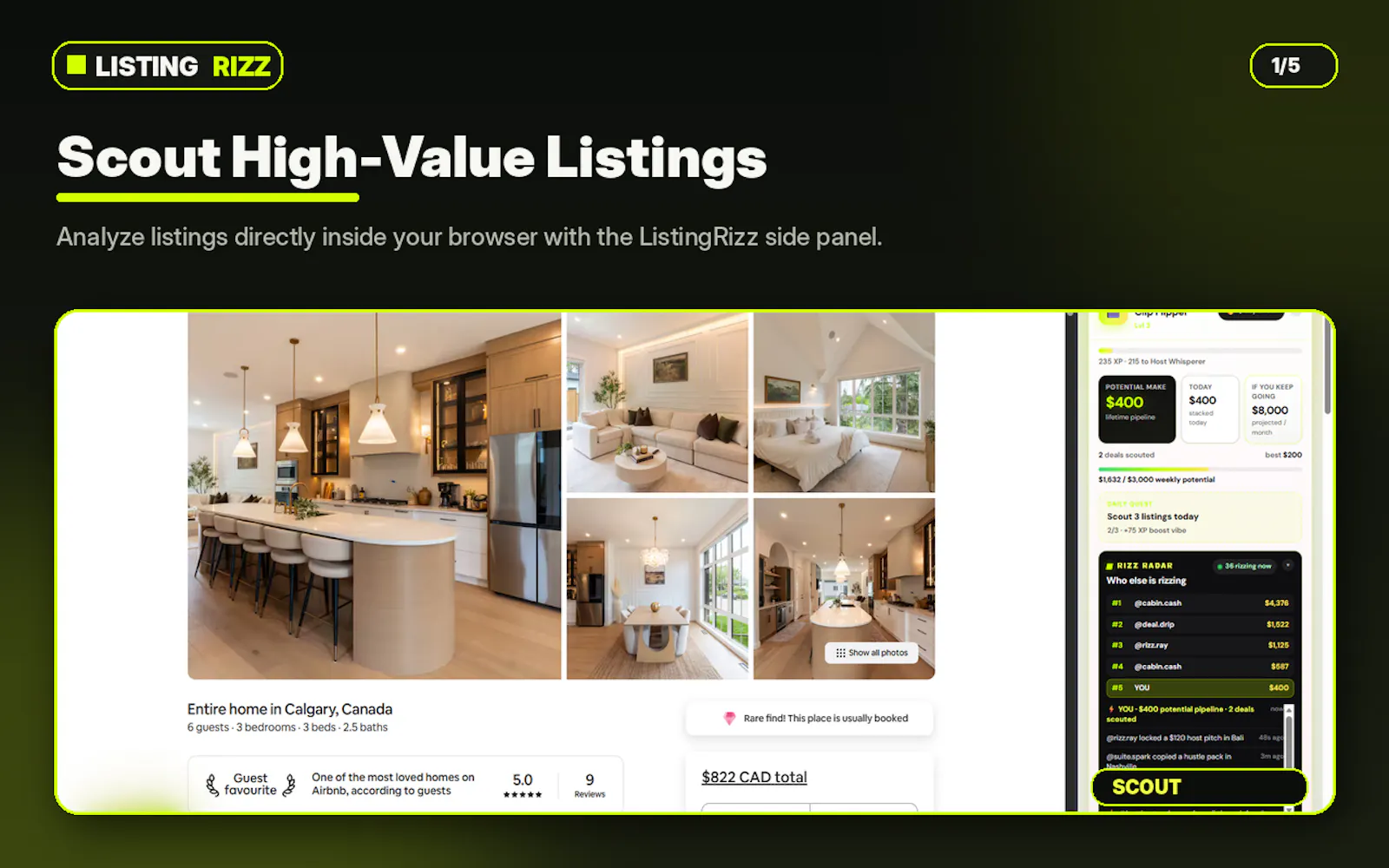 ListingRizz - AI Airbnb Hustle 2026 screenshot 8