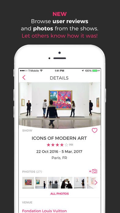 ART.WORLD Exhibitions App gallery image