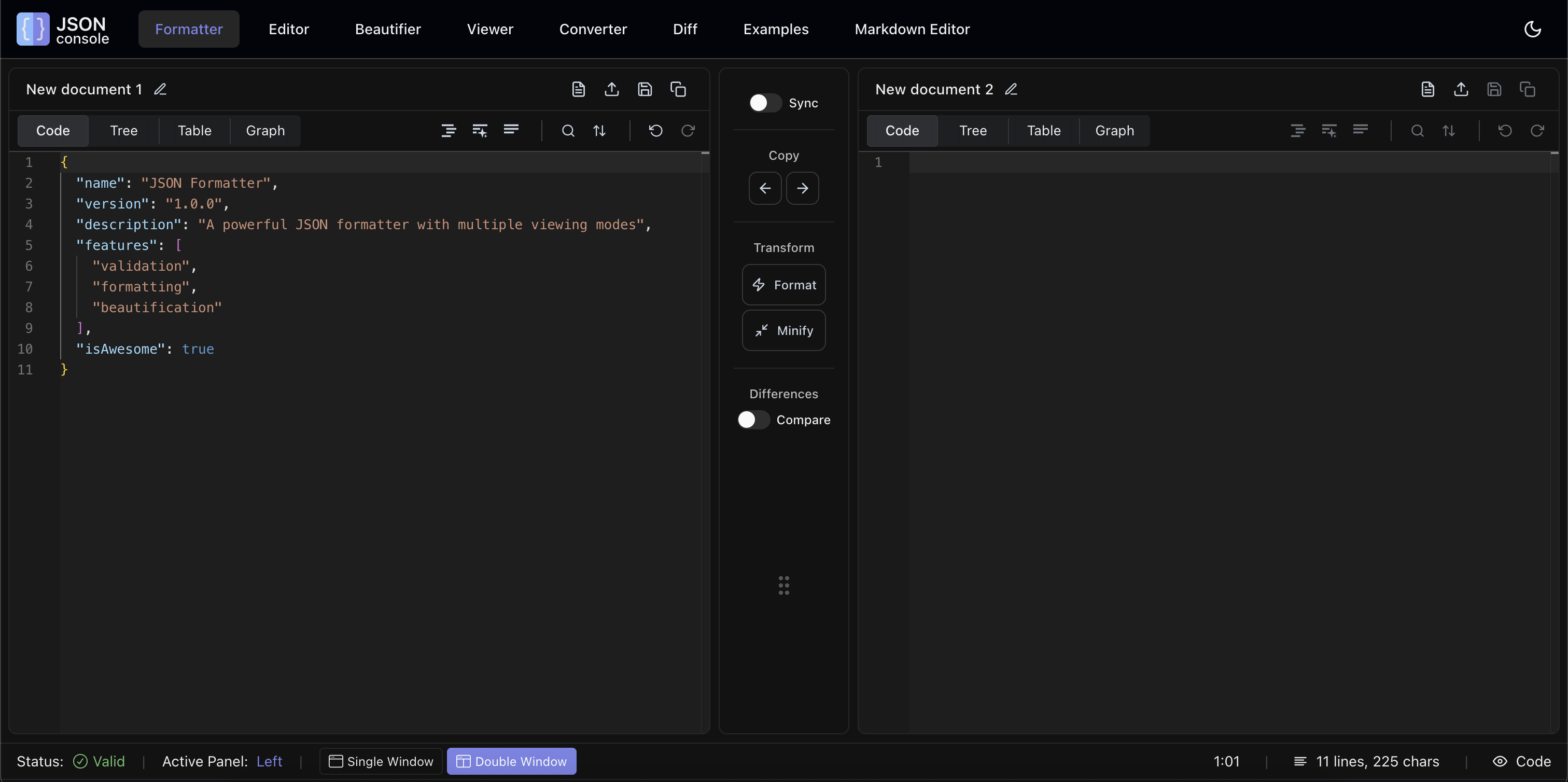 JSON Konsolu - JSON Formatter geliştiricileri aslında kullanmak istiyor medya 1