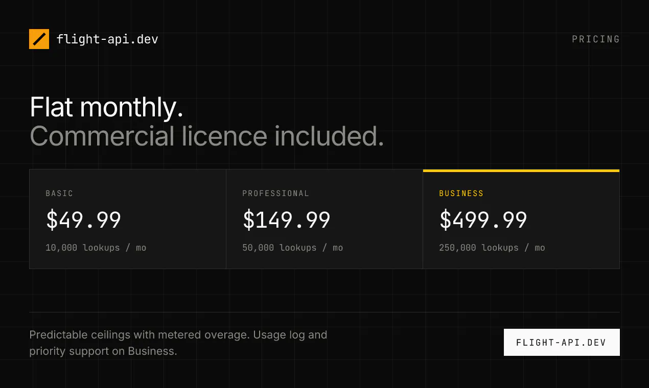 Flight API gallery image