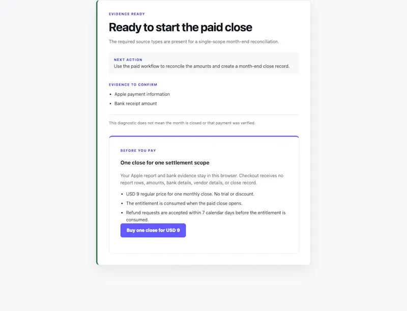 App Store Payout Close screenshot 1