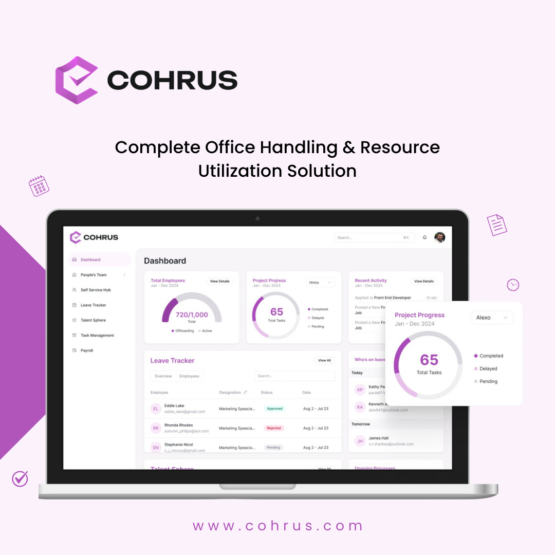 COHRUS - HR Management Software for Smarter HR media 1