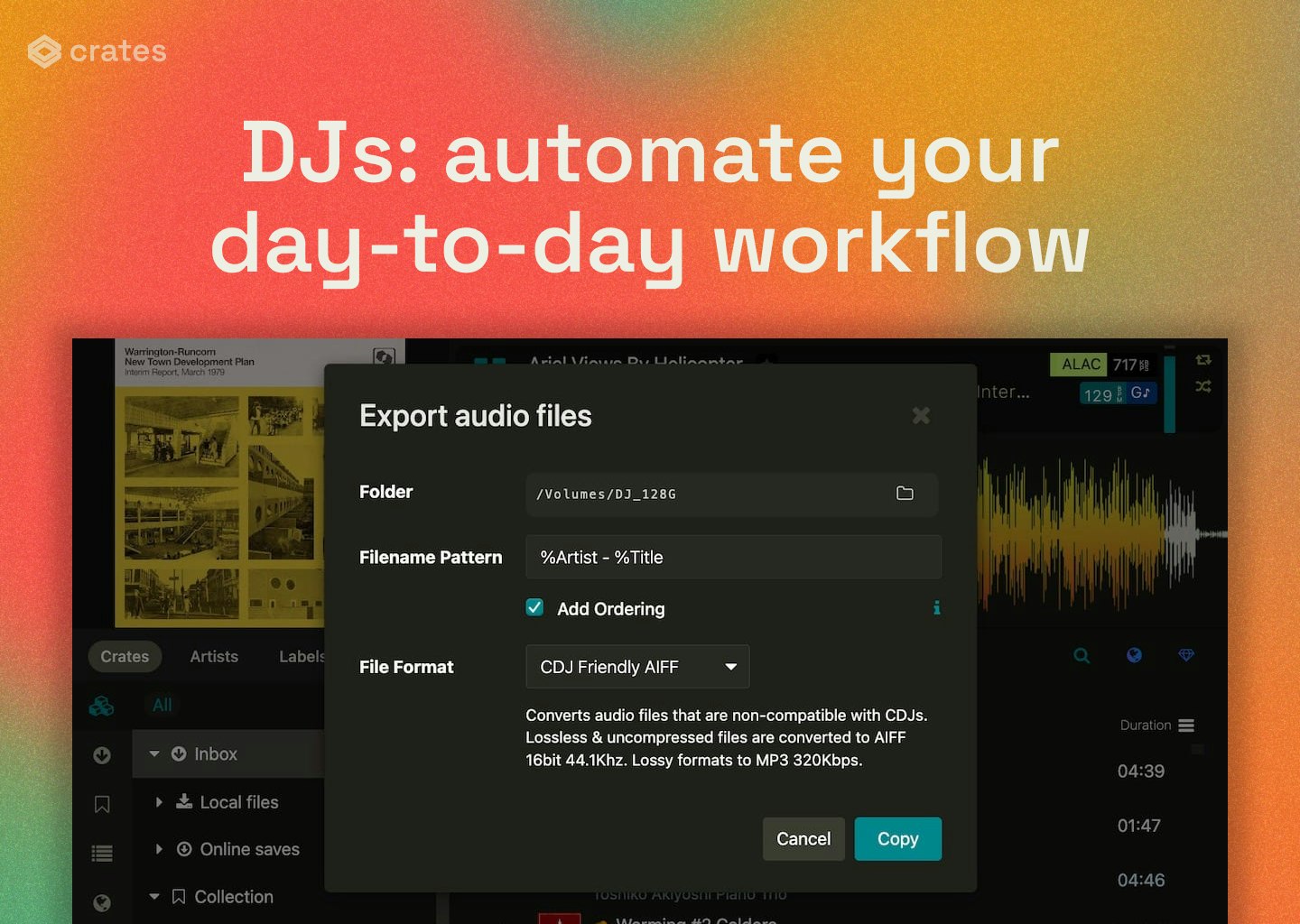 Crates Music App – 06