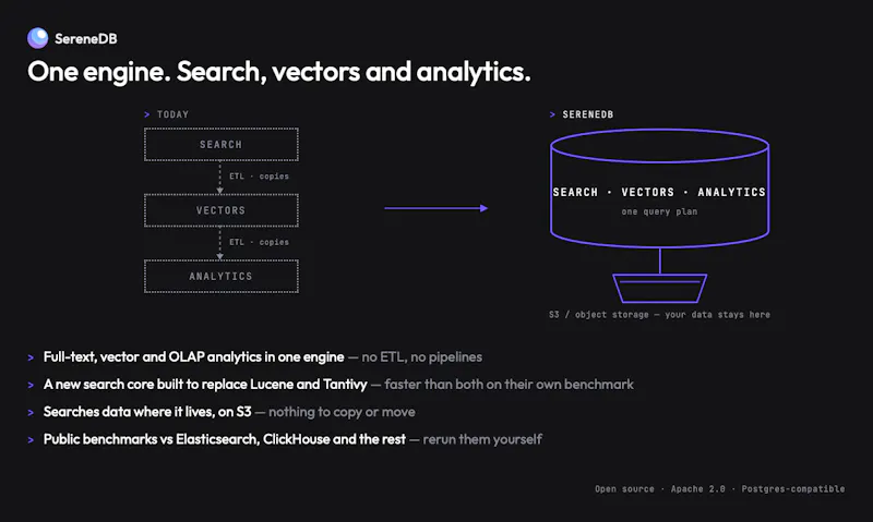 SereneDB screenshot 3