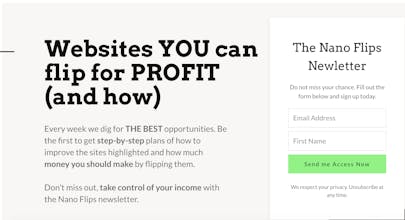 Nano Flips - Newsletter gallery image