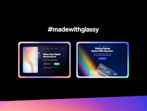 Glassy - Trendy Glassmorphism Cards gallery image