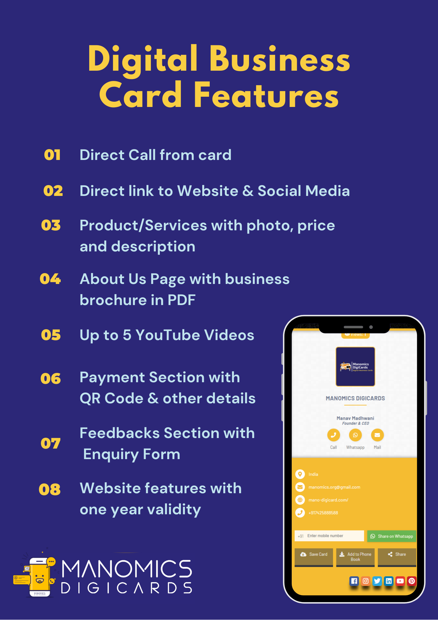Manomics DigiCards gallery image