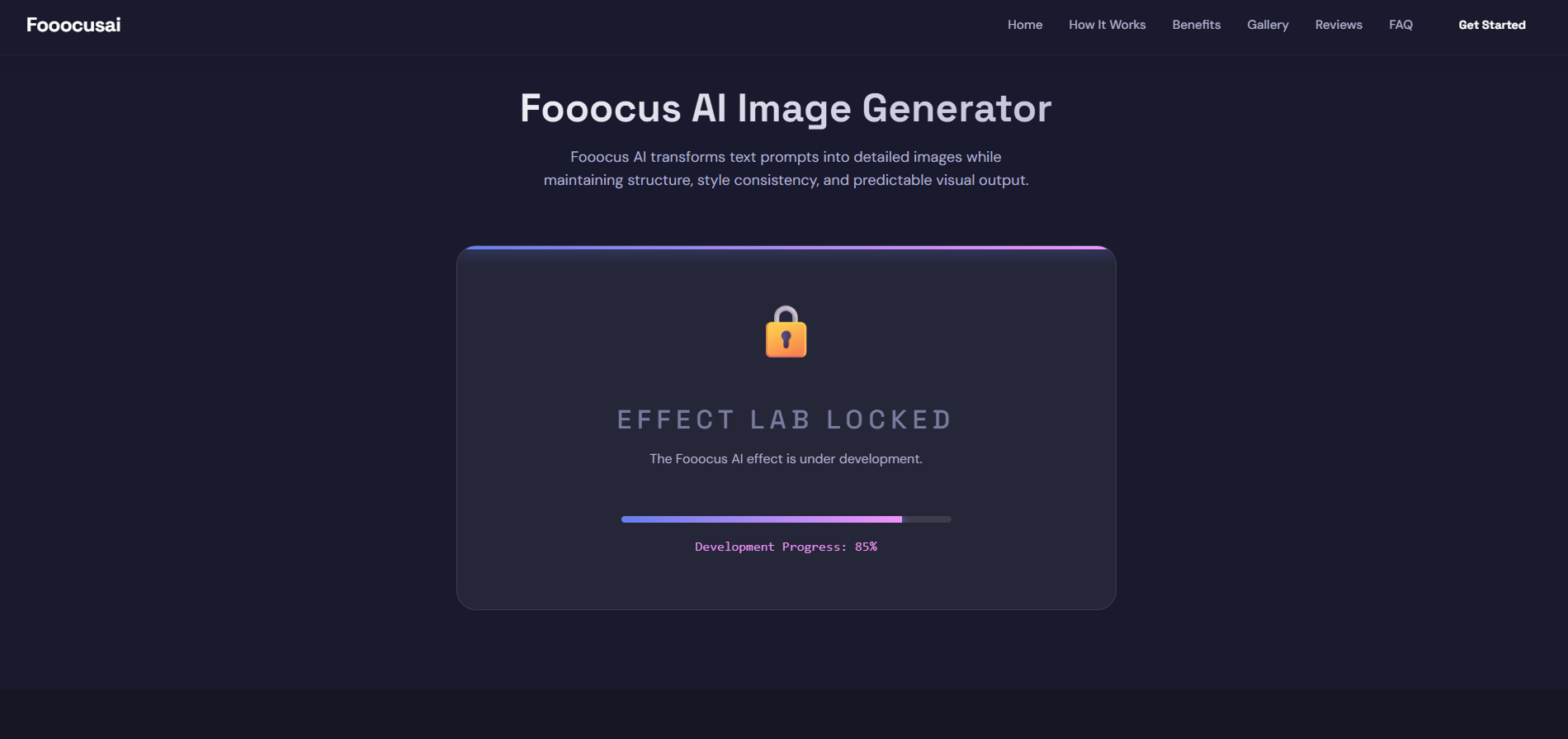 Fooocus AI - Main product screenshot demonstrating key features and user interface