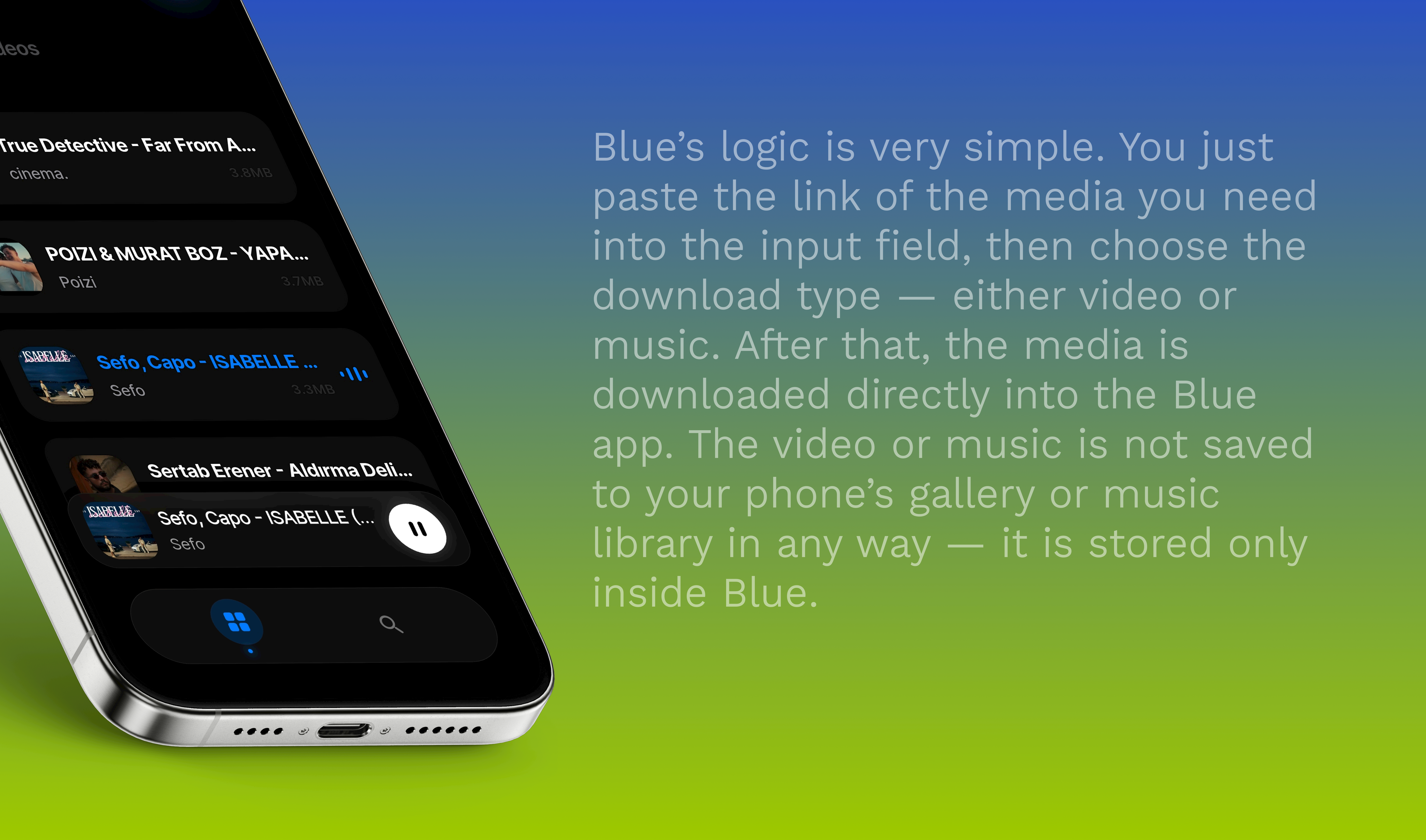 Blue - Screenshot 4 showing product features and functionality