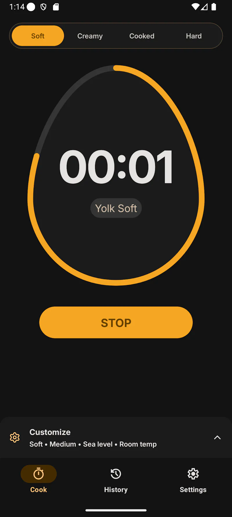 Yolk - Egg Timer screenshot 1