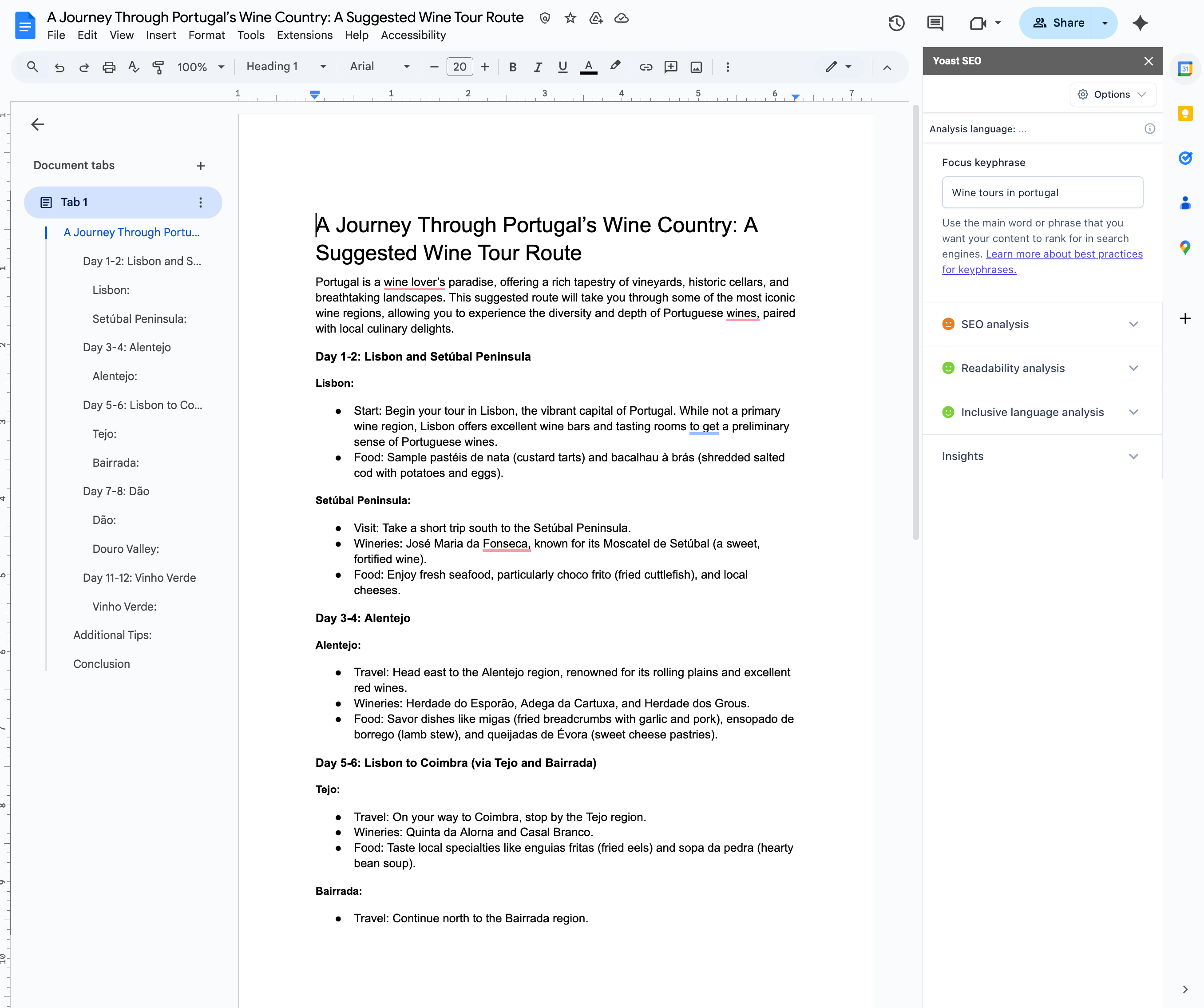 Yoast SEO Google Doc... logo