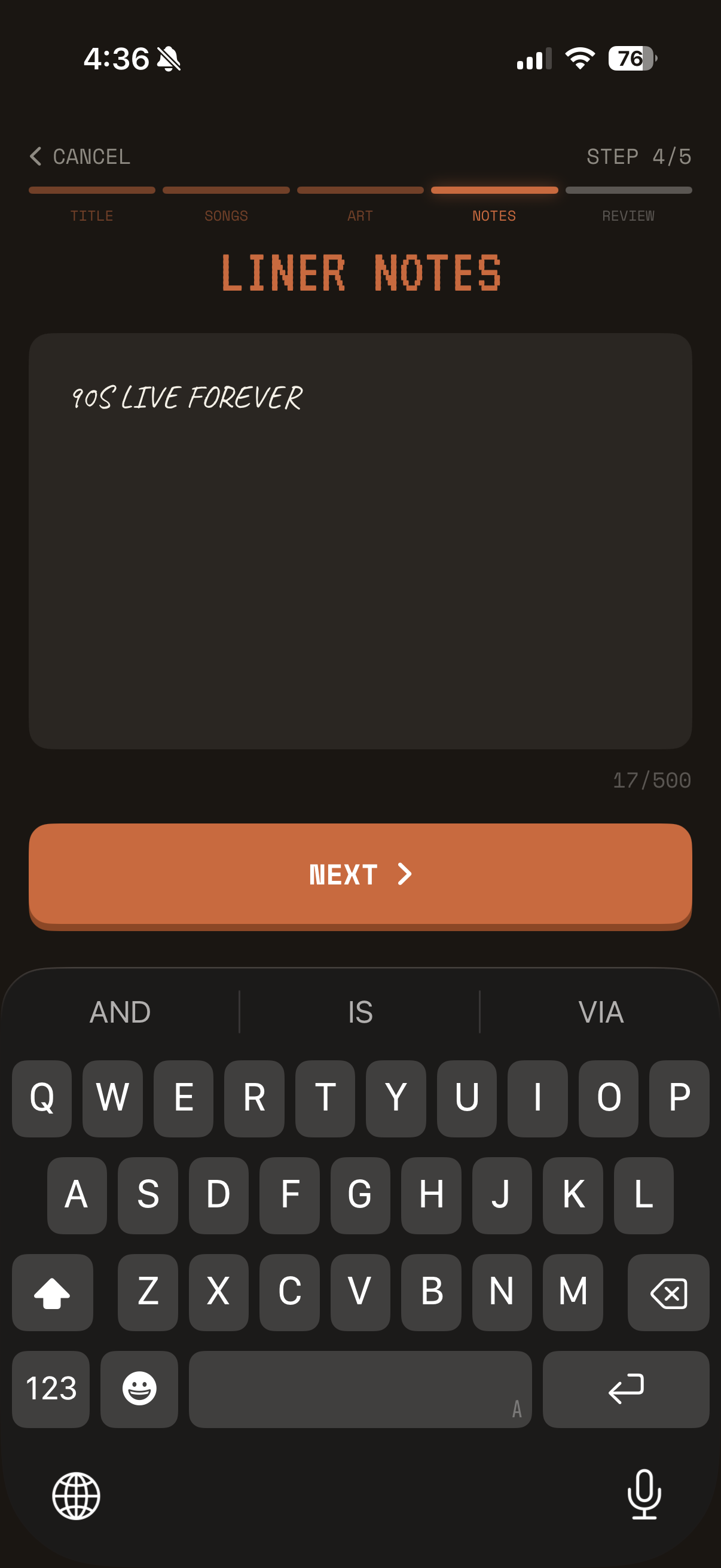 Mixtape gallery image