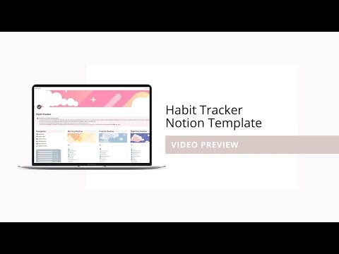 Habit Tracker Notion Template gallery image