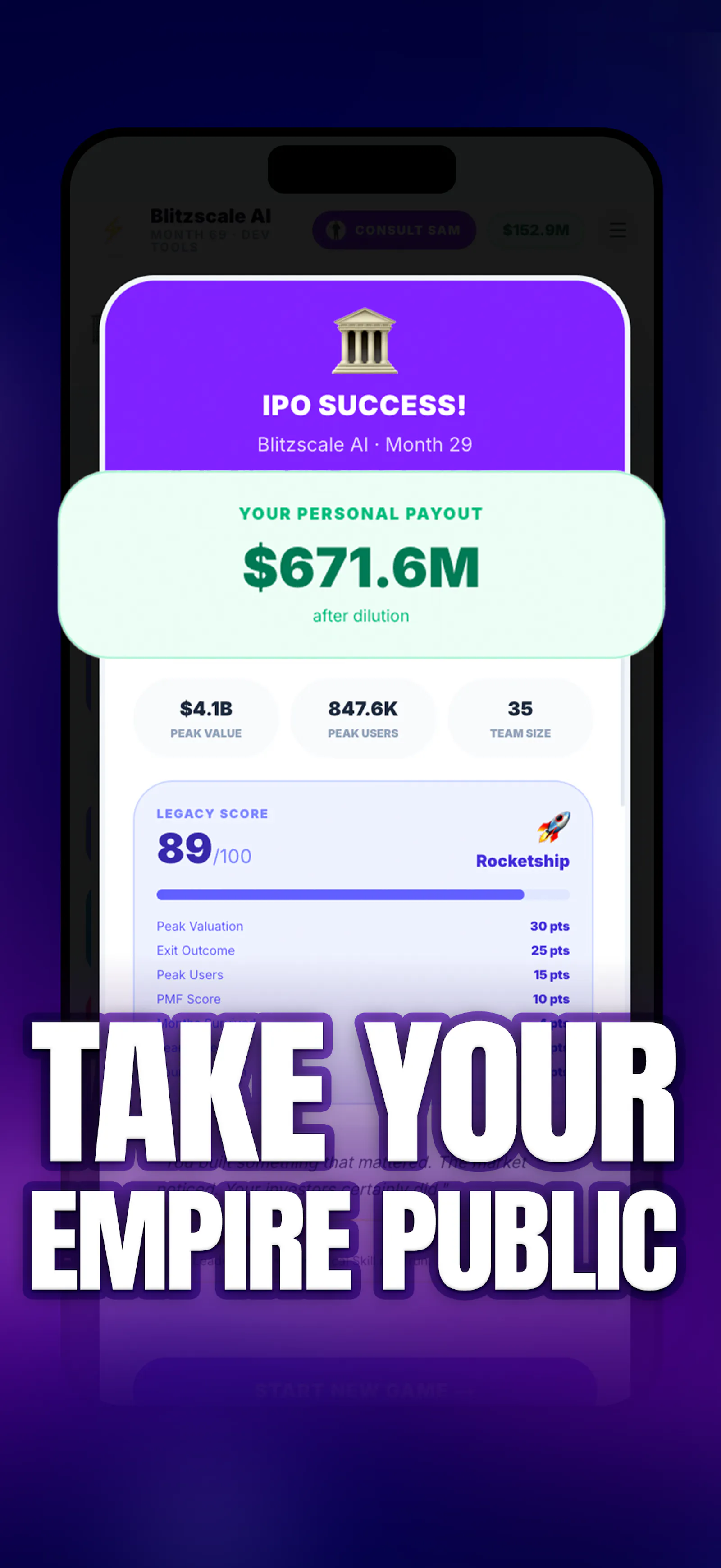 Founder Sim : Startup Game screenshot 6