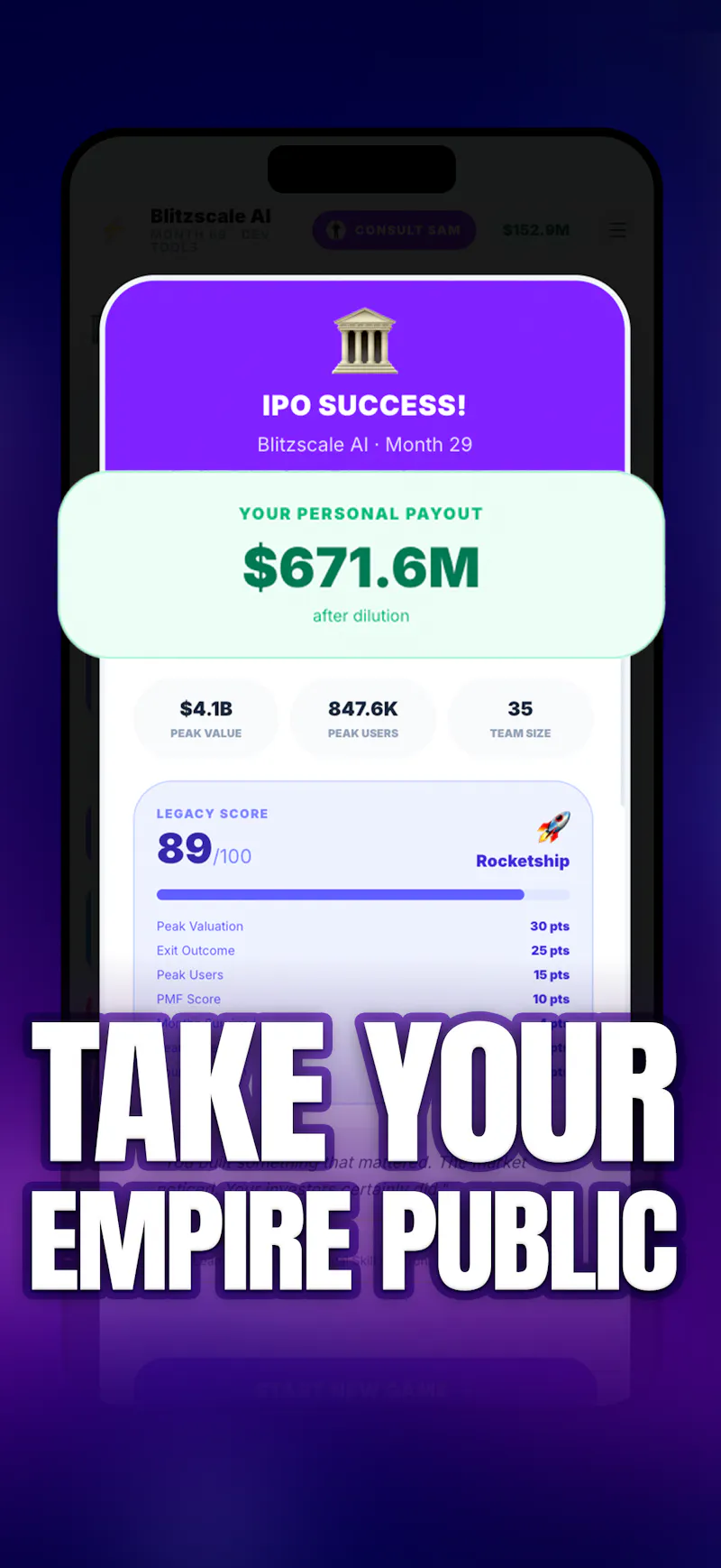 Founder Sim : Startup Game screenshot 6