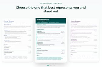 Interactive CV gallery image