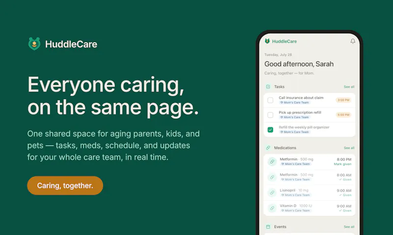HuddleCare screenshot 1