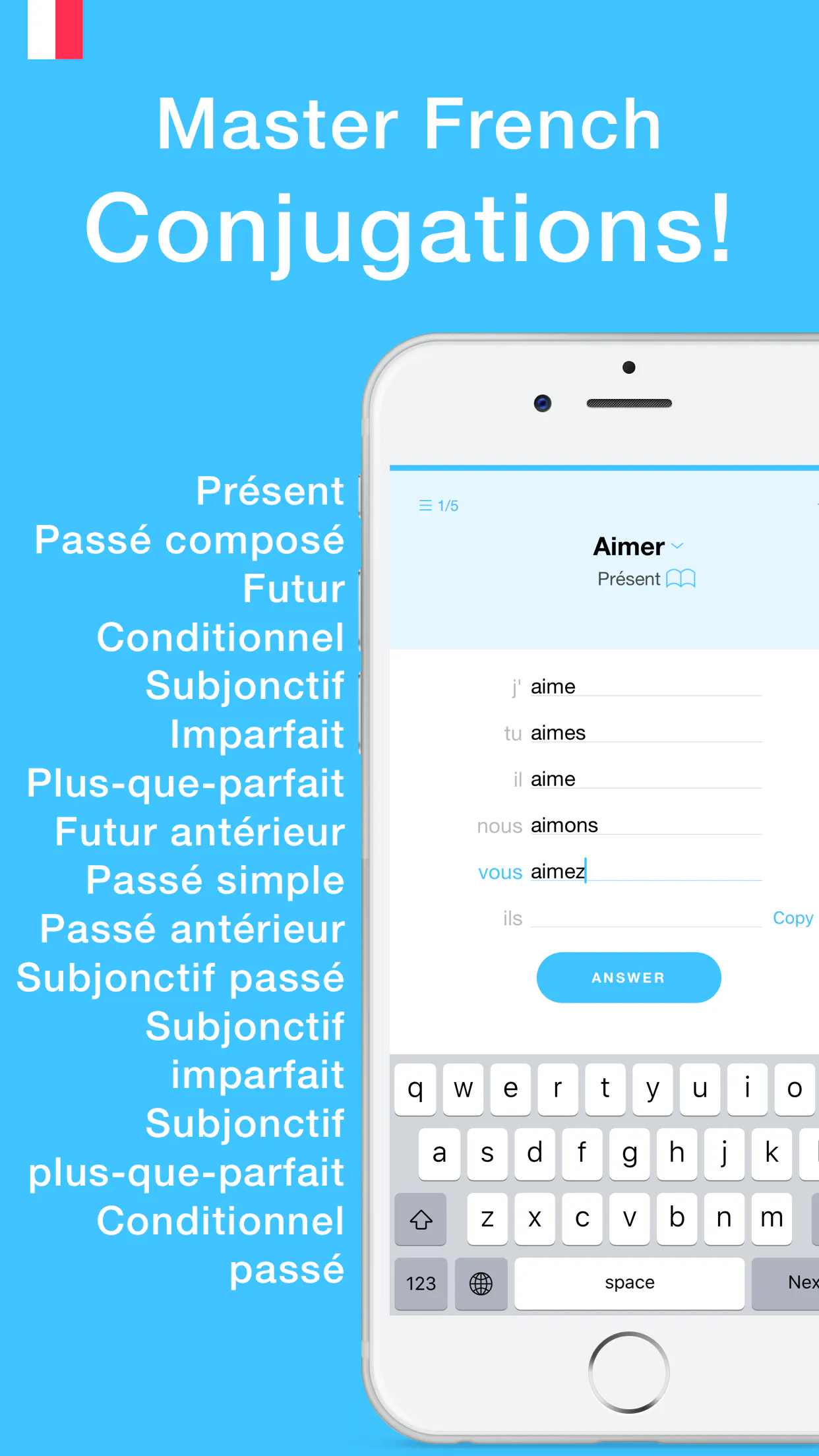 Conjugation App