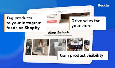 Instagramの投稿から製品にリンクを貼ることで、ユーザーを引き付け、販売を促進させます。