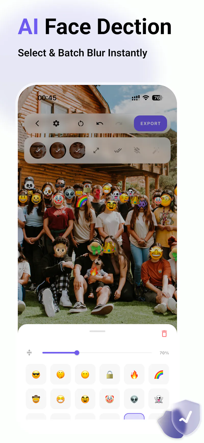 Blurio—Private Photo Editing, Reimagined screenshot 3