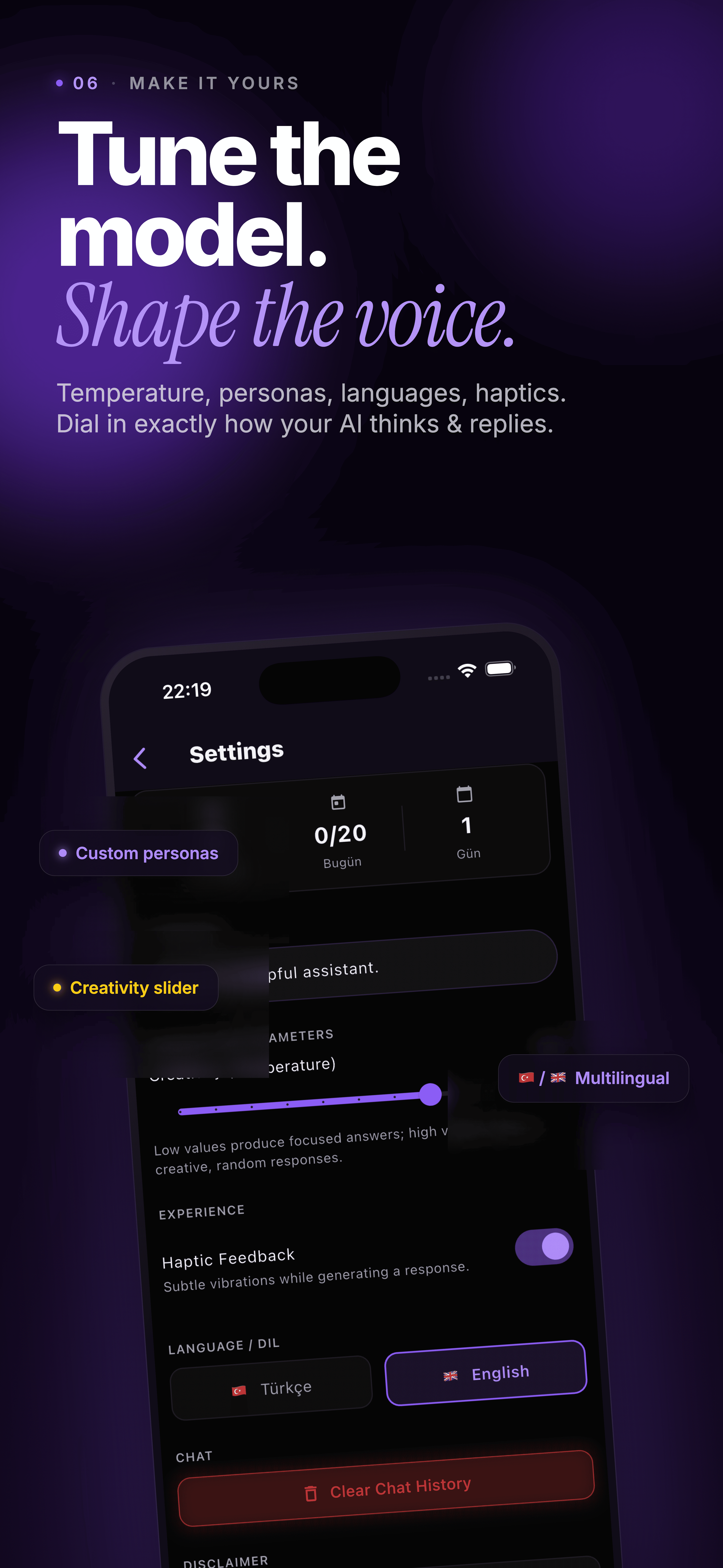 Molux: Local & Private AI Chat gallery image