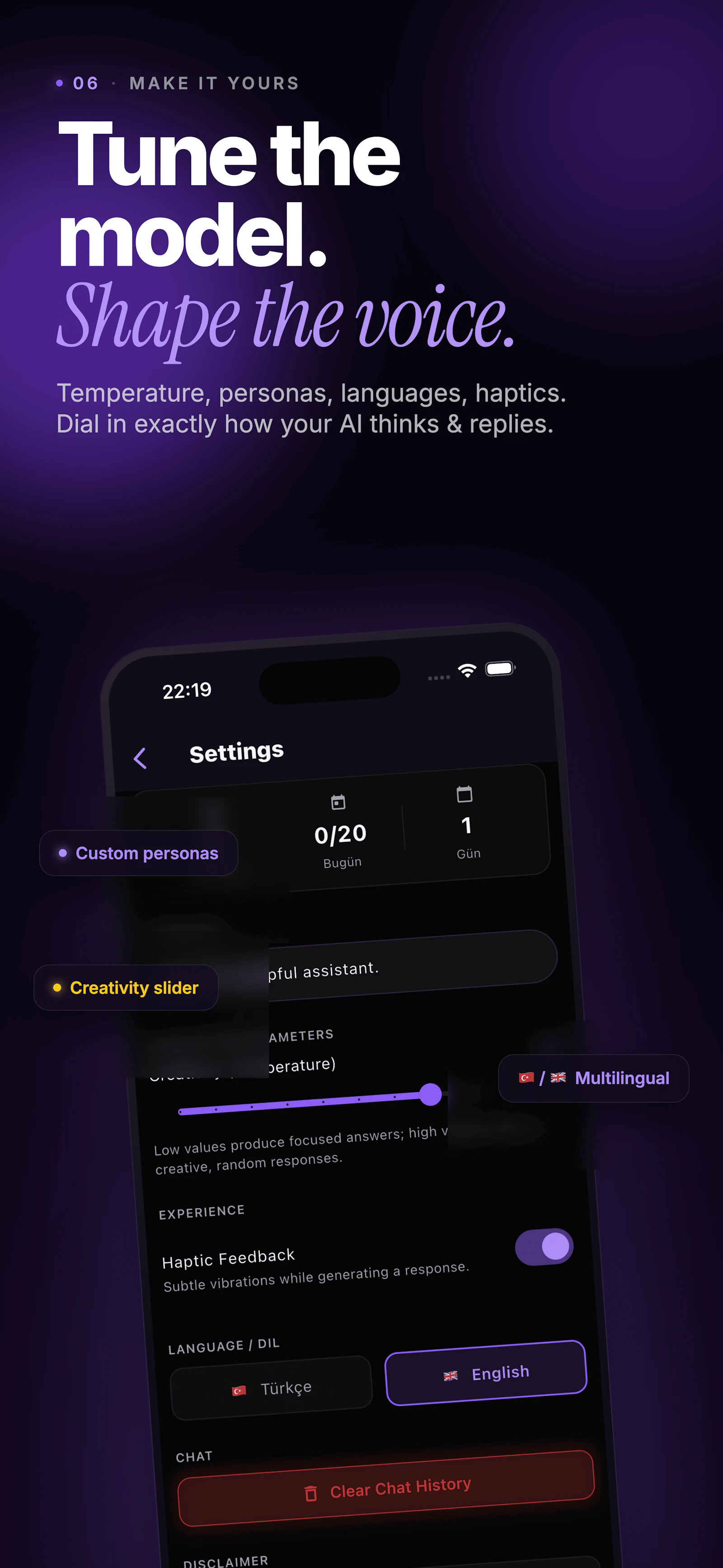 Molux: Local & Private AI Chat screenshot 4