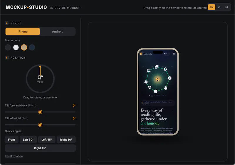 Mockup Studio screenshot 1