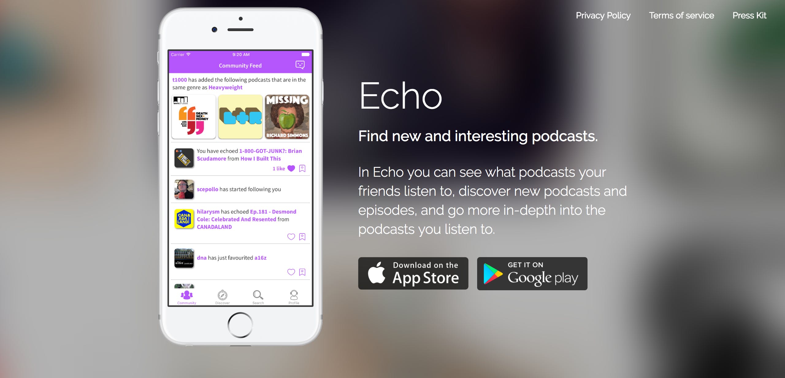 Echo (Pre-Launch) media 2