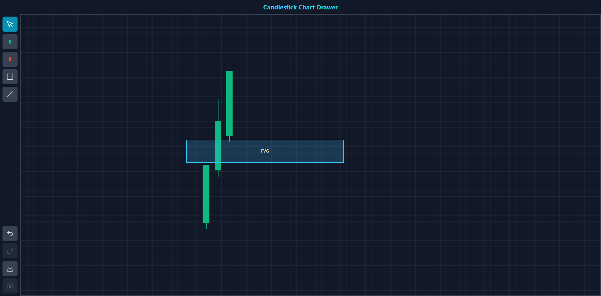 Candlestick Chart Drawer gallery image