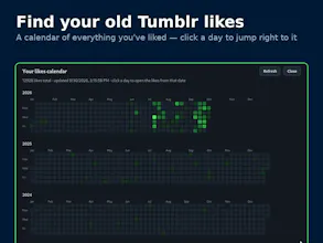 Tumblr Likes Calendar gallery image