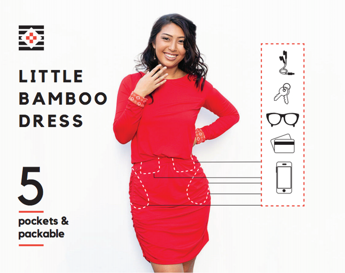 Little Bamboo Dress – 5 Pockets and Packable gallery image