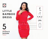 Little Bamboo Dress – 5 Pockets and Packable media 1