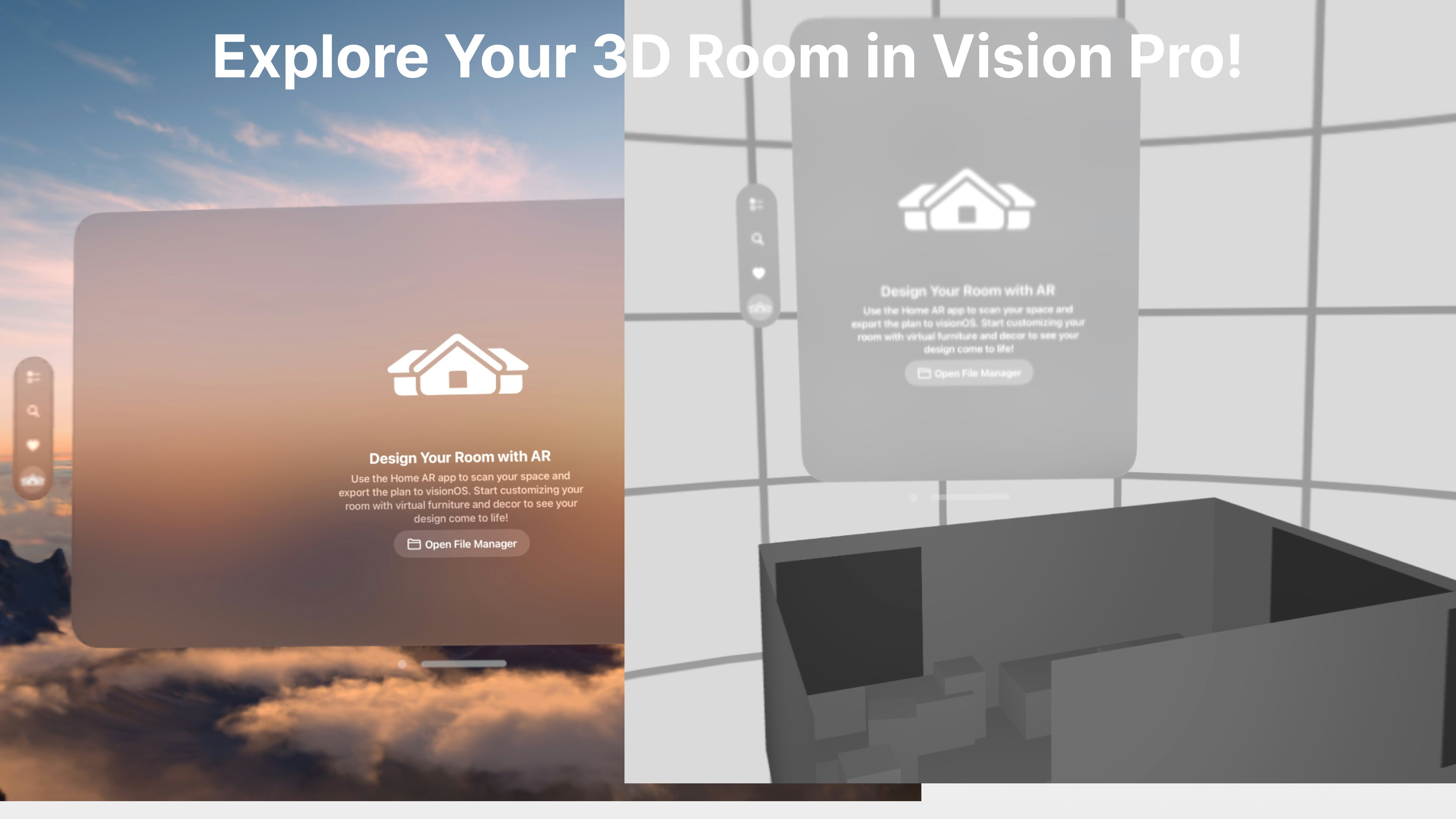 Главная AR - Vision OS - Создайте пространство своей мечты с точностью и воображением медиа 4