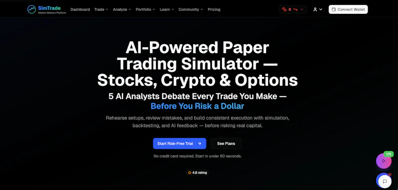 SimTrade screenshot 1