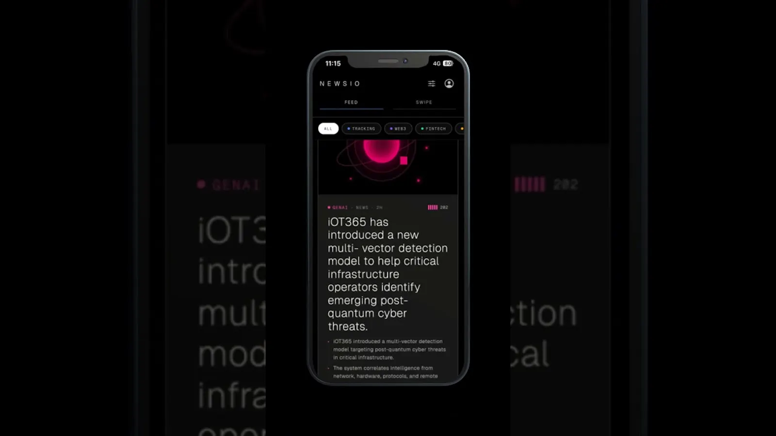 Newsio screenshot 1 (video preview)