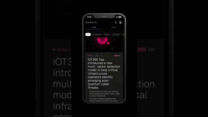 Newsio screenshot 1 (video preview)