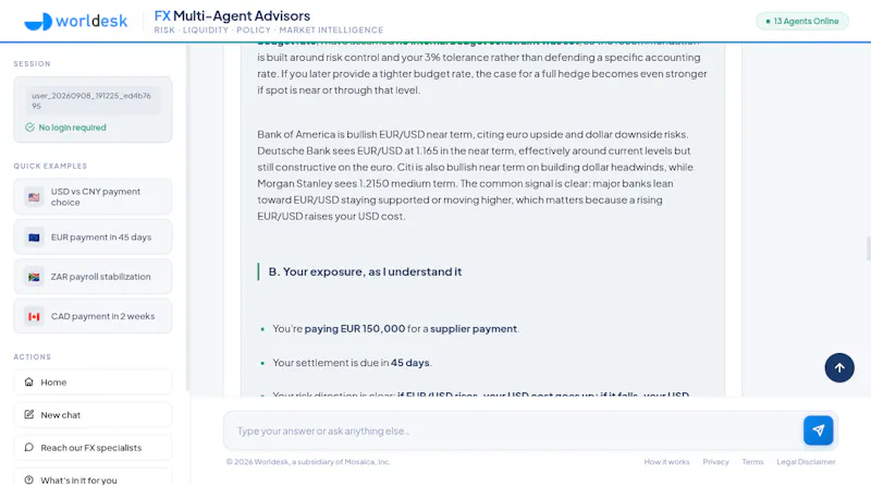 Worldesk AI FX Dealer screenshot 4