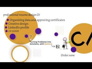 Professional CV Template for Notion gallery image