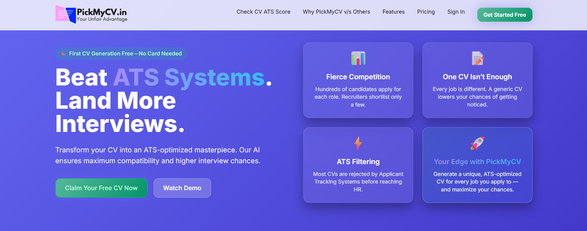 PickMyCV gallery image