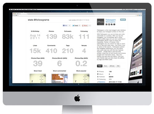 Collecto Instagram Web Viewer gallery image