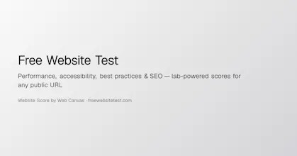 Free Website Test gallery image