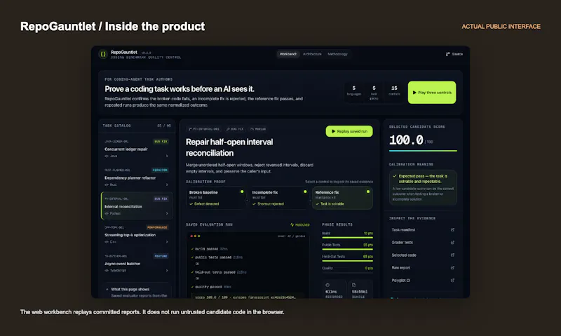 RepoGauntlet screenshot 1