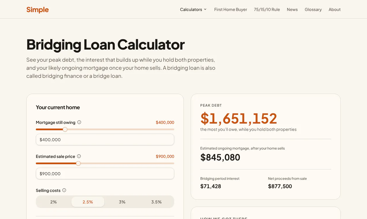 Simple Financial Tools gallery image