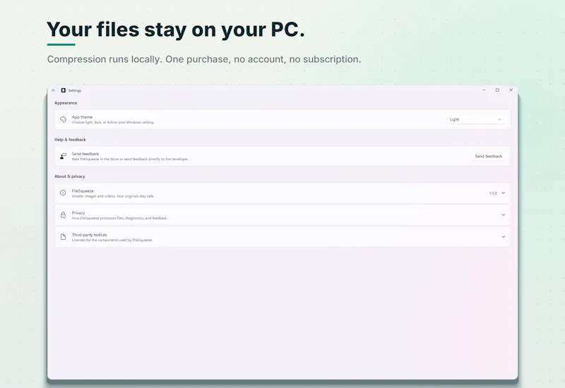 File Squeeze screenshot 2