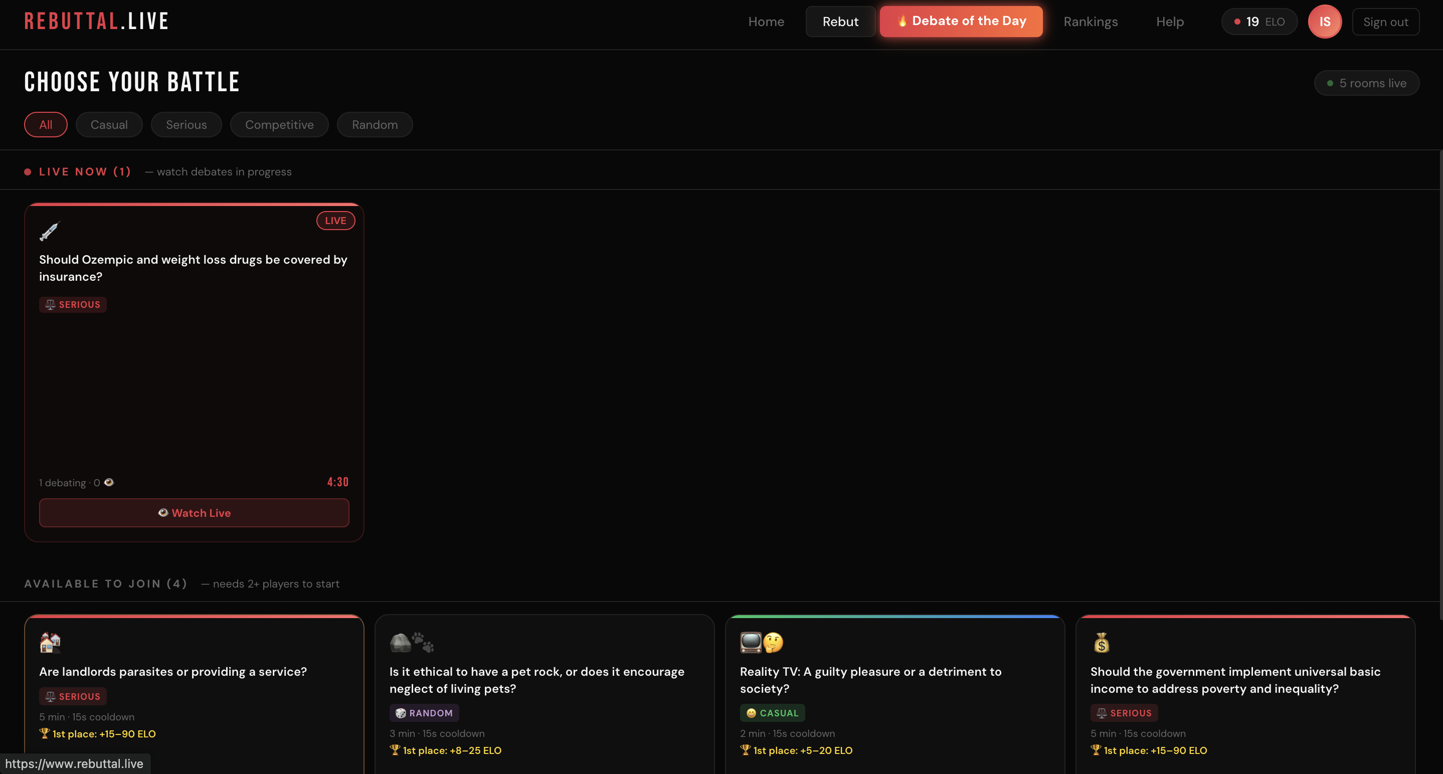 Rebuttal Live gallery image