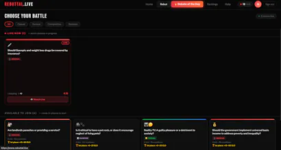 Rebuttal Live gallery image